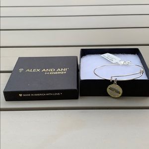 ALEX AND ANI Lemon Bangle NWT and Box
